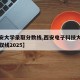 【西安大学录取分数线,西安电子科技大学考研录取线2025】