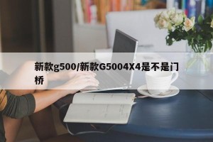 新款g500/新款G5004X4是不是门桥