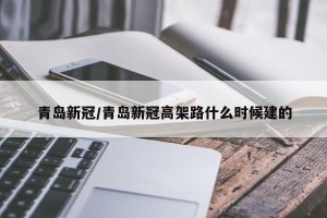 青岛新冠/青岛新冠高架路什么时候建的